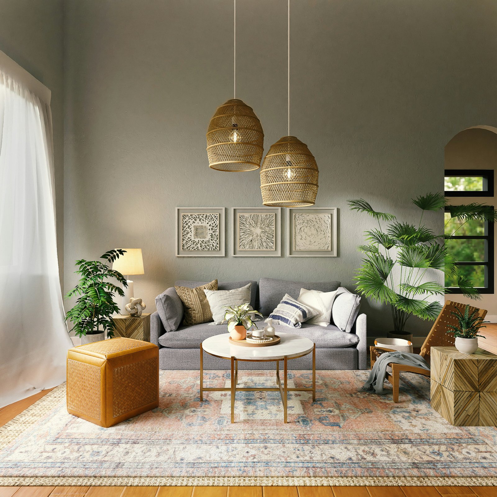 Grand Interiors signature living room project